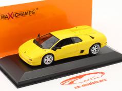 Lamborghini Diablo bouwjaar 1994 geel 1:43 Minichamps