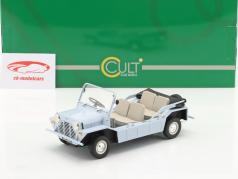 Mini Moke RHD Bouwjaar 1965 Lichtblauw 1:18 Cult Scale