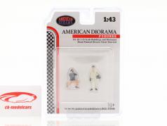 Race Day personaggi Set #1 1:43 American Diorama