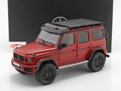 Mercedes-Benz G63 (W463) 4x4 AMG ano de construção 2022 jacinto vermelho 1:12 NZG