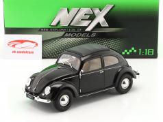 Volkswagen VW Classic bille Opførselsår 1950 sort 1:18 Welly