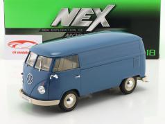 Volkswagen VW T1 Bus anno 1963 blu 1:18 Welly