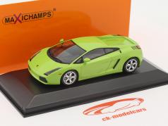 Lamborghini Gallardo Byggeår 2003 grøn metallisk 1:43 Minichamps
