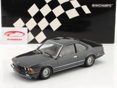 BMW 635 CSi Bouwjaar 1982 donker grijs metalen 1:18 Minichamps