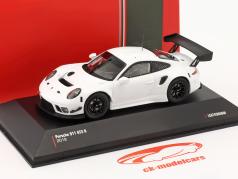 Porsche 911 GT3 R Plain Body Version hvid 1:43 Ixo