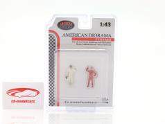 Renn-Legenden 2000er Jahre Figuren-Set 1:43 American Diorama