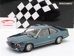 BMW 635 CSi 建設年 1982 ガソリンブルー メタリック 1:18 Minichamps