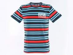 Porsche Martini Racing Футболка полосы унисекс