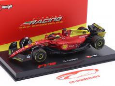 Charles Leclerc Ferrari F1-75 #16 2e italien GP formule 1 2022 1:43 Bburago
