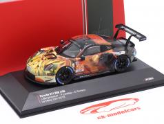 Porsche 911 RSR #56 gagnant LMGTE AM 24h LeMans 2019 Team Project 1 1:43 Ixo