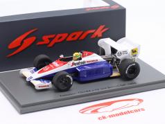 Ayrton Senna Toleman TG184 #19 3-й британский GP 1984 1:43 Spark