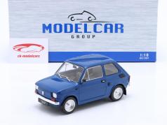 Fiat Polski 126p Année de construction 1972 bleu foncé 1:18 ModelCar Group