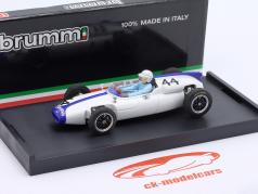 Masten Gregory Cooper T53 #44 Belgique GP formule 1 1961 avec figurine de conducteur 1:43 Brumm