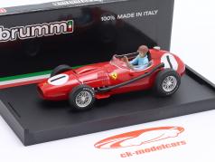 P. Collins Ferrari 246 #1 победитель британский GP формула 1 1958 с фигура водителя 1:43 Brumm