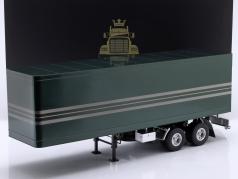 semi-remorque vert foncé / argent 1:18 Road Kings