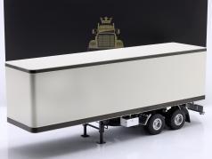 полуприцеп белый / черный 1:18 Road Kings