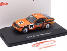Porsche 924 ONS Safety Car orange / black 1:43 Schuco