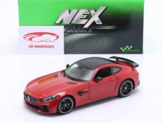 Mercedes-Benz AMG GT-R Année de construction 2017 rouge 1:24 Welly