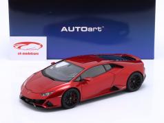 Lamborghini Huracan Evo Bouwjaar 2019 rood 1:18 AUTOart