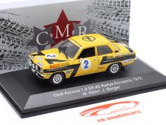 Opel Ascona 1.9 SR #2 Winner Rallye Acropolis 1975 Röhrl, Berger 1:43 CMR