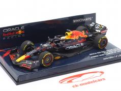 M. Verstappen Red Bull RB18 #1 победитель Саудовская Аравия Аравия GP формула 1 Чемпион мира 2022 1:43 Minichamps
