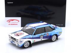 Fiat 131 Abarth #2 winner rally Piancavallo 1981 Bettega, Perissinot 1:18 Kyosho