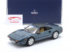 Ferrari 308 GTS med aftagelig Tag Byggeår 1982 blå metallisk 1:18 Norev