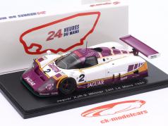 Jaguar XJR-9 #2 ganador 24h LeMans 1988 Lammers, Dumfries, Wallace 1:43 Spark