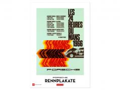 muur kalender 2024 - Porsche race posters