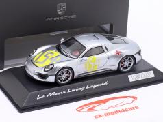 Porsche LeMans Living Legend #154 zilver 1:43 Spark