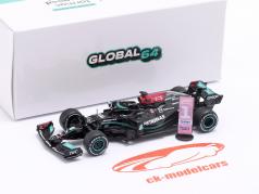 L. Hamilton Мерседес АМГ F1 W12 #44 победитель британский GP формула 1 2021 1:64 Tarmac Works