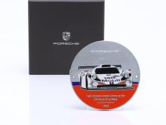 Plakette Kühlergrill Porsche 911 GT1 #26 Sieger 24h LeMans 1998 