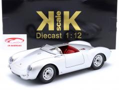 Porsche 550A Spyder 建設年 1956 銀 1:12 KK-Scale