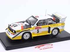 Audi S1 Quattro #5 Sieger Rallye Sanremo 1985 Röhrl, Geistdörfer 1:24 Altaya