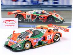 Mazda 787B #55 winnaar 24h LeMans 1991 Weidler, Herbert, Gachot 1:18 WERK83