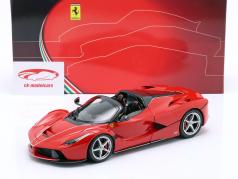 Ferrari LaFerrari Aperta year 2016 corsa red 1:18 BBR