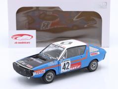 Renault R17 #42 4° Rallye Abidjan - Nice 1976 1:18 Solido