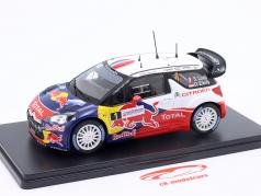 Citroen DS3 WRC #1 vincitore Rallye Alsazia 2012 Loeb, Elena 1:24 Altaya