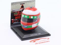 Eddie Irvine Ferrari F399 Formule 1 1999 helm 1:5 Spark Editions