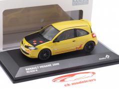 Renault Megane RS R26-R (MK2) ano de construção 2008 amarelo / preto 1:43 Solido