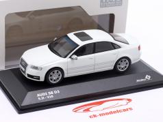 Audi S8 (D3) Bouwjaar 2010 wit 1:43 Solido