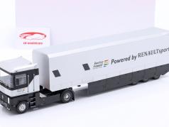 Renault TR350 Benetton 式 1 チーム バン 銀 1:43 Ixo