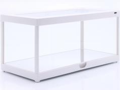 enkele vitrine wit met LED verlichting voor schaal 1:18 Triple9