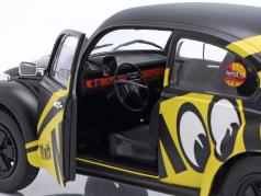 Volkswagen VW Kever 1303 Go! with Moon 1974 zwart / geel 1:18 Solido