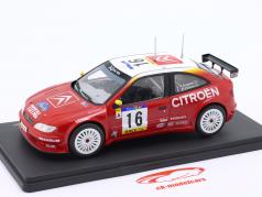 Citroen Xsara Kit Car #16 gagnant Rallye Catalogne 1999 Bugalski, Chiaroni 1:24 Altaya