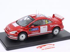 Peugeot 307 WRC #5 优胜者 Rallye 芬兰 2004 Grönholm, Rautiainen 1:24 Altaya