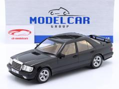 Mercedes-Benz W124 Tuning 建造年份 1986 黑色的 金属 1:18 ModelCar Group