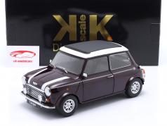 Mini Cooper RHD 和 天窗 紫色 金属的 / 白色的 1:12 KK-Scale