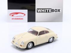 Porsche 356 Bouwjaar 1959 licht beige 1:24 WhiteBox