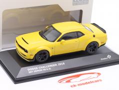 Dodge Challenger SRT Demon V8 6.2L Año de construcción 2018 amarillo 1:43 Solido